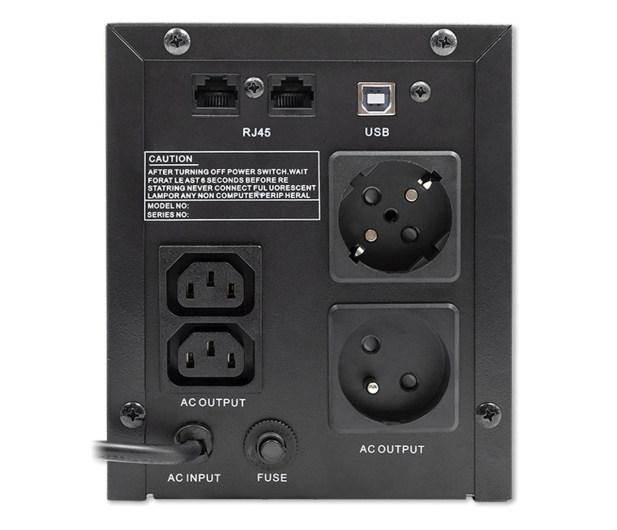 QOLTEC Zasilacz awaryjny | Monolith | 2000VA | 1200W 53777 - 1180153 - zdjęcie 4